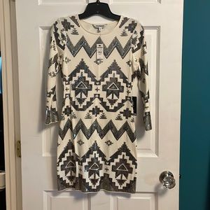Express sequin dress